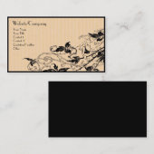 Vintages C101 Visitenkarte (Vorne/Hinten)