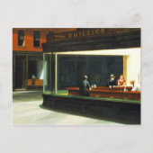 Vintages Café mit Movie Stars Postkarte (Vorderseite)