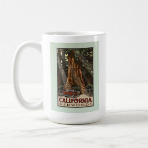 Vintages California Redwoods Travel Kaffeetasse