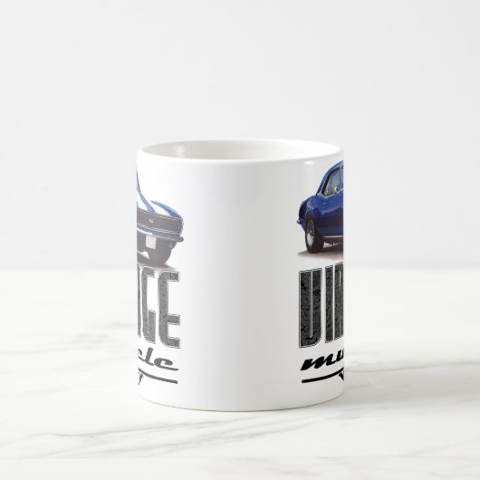 Vintages Camaro-Muskel Kaffeetasse (Mittel)