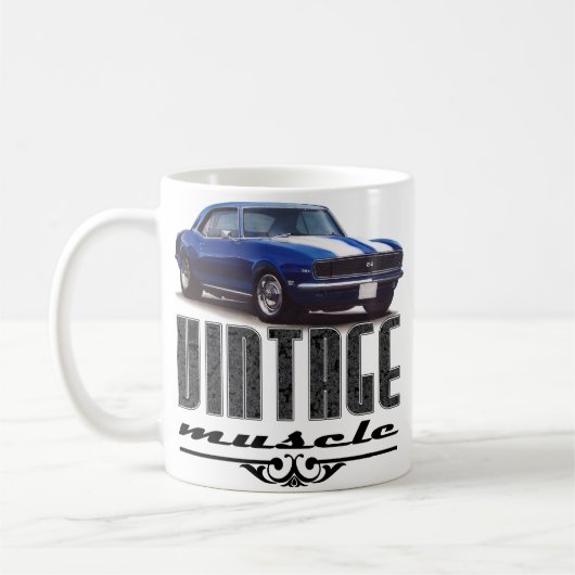 Vintages Camaro-Muskel Kaffeetasse (Links)