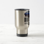 Vintages Camaro-Muskel Reisebecher (Mittel)