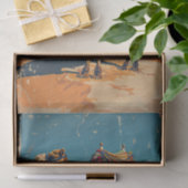 Vintages Camel Retro-Wüstendekoupage Seidenpapier (Geschenk)