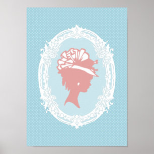 Vintages Cameo Poster