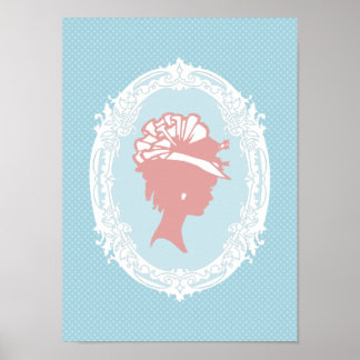Vintages Cameo Poster