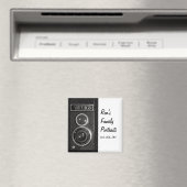 Vintages Camera Effect Magnet (In Situ (Geschirrspüler))