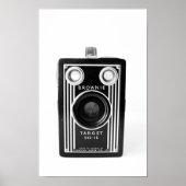 Vintages Camera-Image-Poster Poster (Vorne)