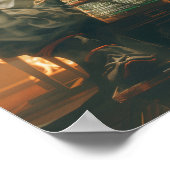 Vintages Camera Poster - 50 Jahre alte Fotografie (Ecke)