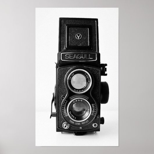 Vintages Camera-Poster Poster (Vorne)