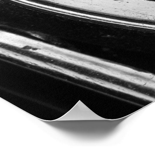 Vintages Camera-Poster Poster (Ecke)