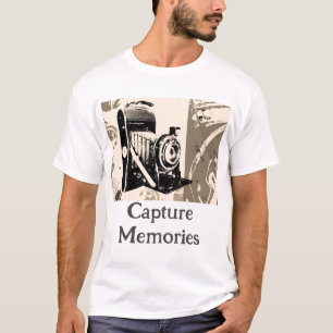 Vintages Camera-Slogan personalisieren T-Shirt