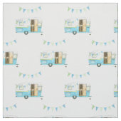 Vintages Camper-Gewebe Stoff (Muster)