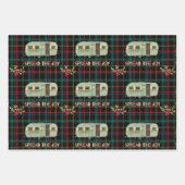 Vintages Camper-Sortiment Geschenkpapier Set (Vorderseite 2)