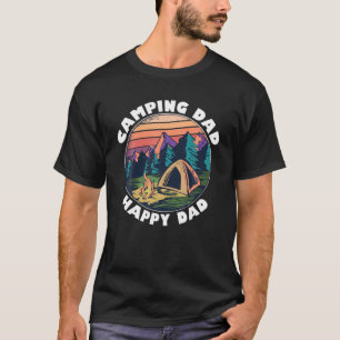 Vintages Camping Camping Crew Funny Matching Campi T-Shirt