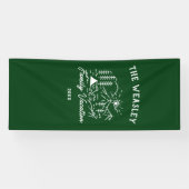 Vintages Camping Familienurlaub Banner (Horizontal)