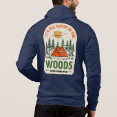 Vintages Camping Hoodie (Rückseite)