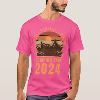 Vintages Camping Matching Family Camper Campi T-Shirt