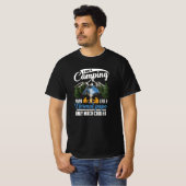 Vintages Camping mit Vater T-Shirt (Vorne ganz)