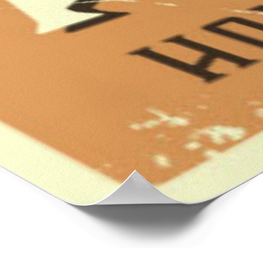 Vintages Camping Poster (Ecke)