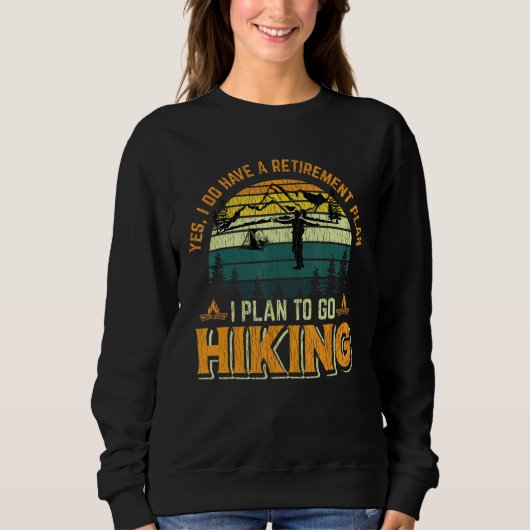Vintages Camping-Rentensystem Hi Sweatshirt (Vorderseite)