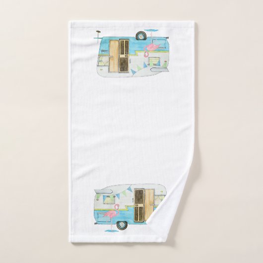 Vintages Campinghandtuch-Set Badhandtuch Set (Handtuch)