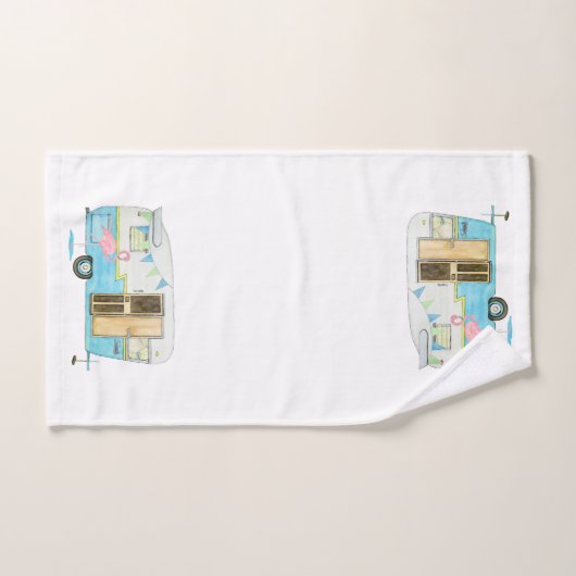 Vintages Campinghandtuch-Set Badhandtuch Set (Handtuch)