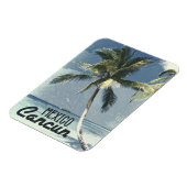 Vintages Cancun Mexiko Magnet (Linke Seite)