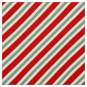 Vintages Candy Cane-Muster Stoff (Muster)