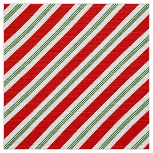 Vintages Candy Cane-Muster Stoff (Muster)