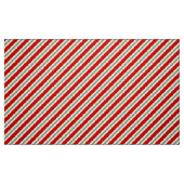Vintages Candy Cane-Muster Stoff (Fat Quarter (45,7 x 55,9 cm))
