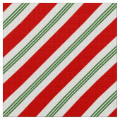 Vintages Candy Cane-Muster Stoff (Nahaufnahme)