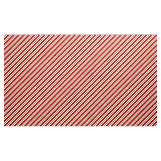 Vintages Candy Cane-Muster Stoff (Yard (91,4 cm))