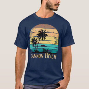 Vintages Cannon Beach Oregon Vacation Souvenir Ges T-Shirt