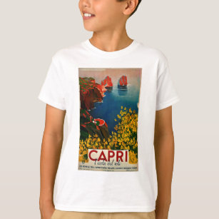 Vintages Capri L'Isola Del Sole Italien T-Shirt