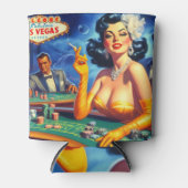 Vintages Casino Dosenkühler (Vorderseite)