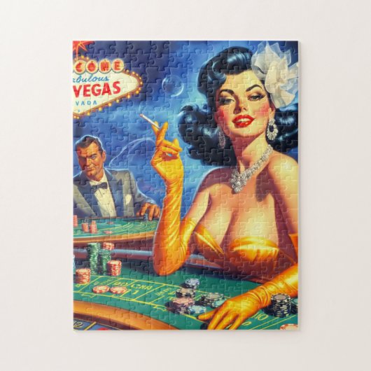 Vintages Casino Puzzle (Vertikal)