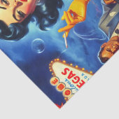 Vintages Casino Seidenpapier (Ausschnitt)