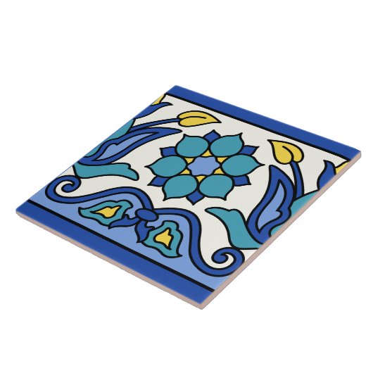 Vintages Catalina Island Tessiner Design Fliese (Seite)