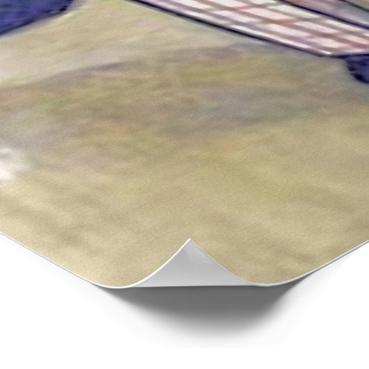 Vintages Catwalk Poster Print (Ecke)