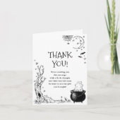 Vintages Cauldron Baby braut Danke (Vorderseite)