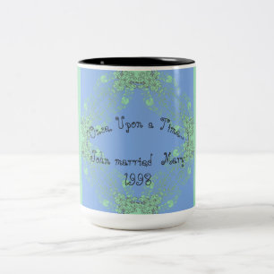 Vintages _Celebration-Template-Once nach einer Zweifarbige Tasse