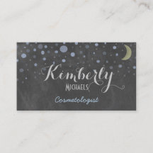 Vintages Chalkboard mit Sternen und Mond