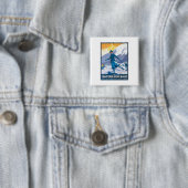 Vintages Chamonix der Montblanc Button (Beispiel)