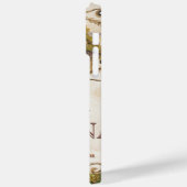 Vintages Chardonnay Case-Mate iPhone Hülle (Rückseite / Links)