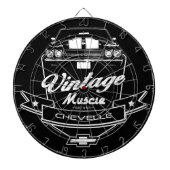 Vintages Chevelle Dartscheibe (vorne)