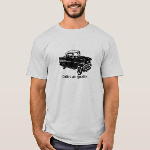 Vintages Chevy 1957 mit kundengerechtem Text T-Shirt