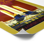 Vintages Chicago 1933 World Fair Travel Poster (Ecke)