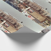 Vintages Chicago Stadium Rock Konzerthaus 1968 Geschenkpapier (Ecke)