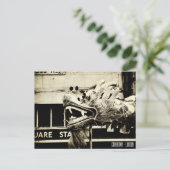 Vintages Chinatown, Dragon Dances / London Postkarte (Stehend Vorderseite)