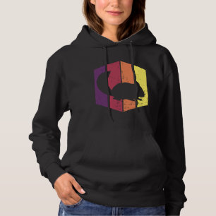 Vintages Chinchilla Animal Lover Retro Chinchilla Hoodie